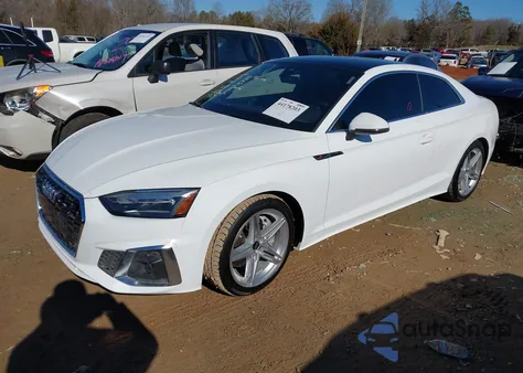 2022 Audi A5 Premium 45 Tfsi S Line Quattro S Tronic z USA, uszkodzony, nr VIN WAUSAAF51NA026460